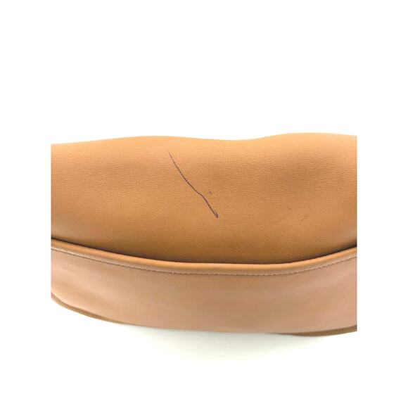 Vintage Coach City Bag 9790 Tan Leather Crossbody Purse USA Era Flawed READ - Picture 4 of 11